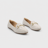 Mocassim Zatta Corrente Flat  Monique Off White