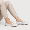 Mocassim Zatta Corrente Flat  Monique Off White