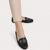 Mocassim Zatta Corrente Flat  Monique Preto