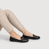 Mocassim Zatta Corrente Flat  Monique Preto