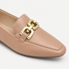 Mocassim Zatta Detalhe de Fivela Magda Nude