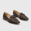Mocassim Zatta Laço Márcia Cafe