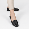 Mocassim Zatta Corrente Flat  Micaela Preto