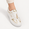 Tênis Zatta Casual Pingente Antonela Dourado