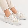 Tênis Zatta Casual Pingente Antonela Dourado