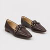 Mocassim Zatta Laço Márcia Cafe