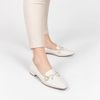 Mocassim Zatta Laço Márcia Off White