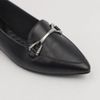 Mocassim Zatta Bico Fino Mayara Preto