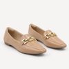 Mocassim Zatta Detalhe de Fivela Magda Nude