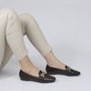 Mocassim Zatta Detalhe de Fivela Magda Café