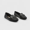 Mocassim Zatta Corrente Flat  Monique Preto
