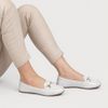 Mocassim Zatta Corrente Flat  Monique Off White