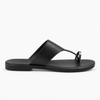 Rasteira de Dedo Metal Zatta Alaide Preto