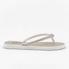 Chinelo Zatta de Dedo Nó Strass Polly Branco
