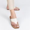 Rasteira Zatta de Dedo Chloé Off White