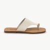 Rasteira Zatta de Dedo Chloé Off White