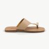 Rasteira Zatta de Dedo Chloé Nude