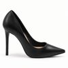 Scarpin Salto Alto Bico Fino Suzy Napa  Preto