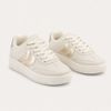 Tênis Zatta Casual  Listras Laterias Kalime Off White