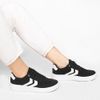 Tênis Zatta Casual  Listras Laterias Kalime Preto