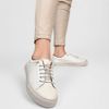 Tênis Zatta Casual com Cadarço de Elástico Madú Off White