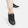 Tênis Zatta Casual  Cadarço Rita Preto