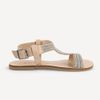 Rasteira Zatta Strass Norma Nude