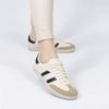 Tênis Zatta  Casual Duas Listras Andressa Off White