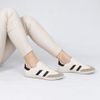 Tênis Zatta  Casual Duas Listras Andressa Off White