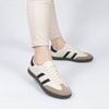 Tênis Zatta  Casual Duas Listras Andressa Branco