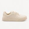 Tênis Casual Zatta Flatform  Kimberly Creme