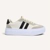 Tênis Casual Zatta Flatform Mariana Off White