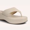 Tamanco Zatta De Dedo  Flatform Luma Amendoa