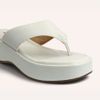 Tamanco Zatta De Dedo  Flatform Luma Off White