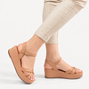 Sandália Zatta Anabela Flat Alanis Nude