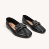 Mocassim Zatta Detalhe de Fivela Sirley Preto