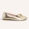 Mocassim Zatta Detalhe de Fivela Sirley Dourado