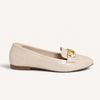 Mocassim Zatta Detalhe de Fivela Sirley Amendoa