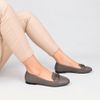 Mocassim Zatta Detalhe de Fivela Sirley Cinza