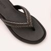 Tamanco Zatta Flatform de Dedo Felicia Preto