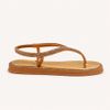 Chinelo Zatta com Strass e Tira Traseira Charlote Bronze