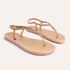 Chinelo Zatta com Strass e Tira Traseira Alana Cobre