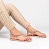 Chinelo Zatta com Strass e Tira Traseira Alana Multicolor