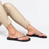 Chinelo Zatta de Dedo Strass Amora Preto
