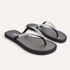 Chinelo Zatta de Dedo Strass Amora Preto