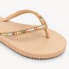 Chinelo Zatta de Dedo Strass Amora Multicolor