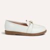 Mocassim Zatta Detalhe Fivela Kate Off White