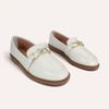 Mocassim Zatta Detalhe Fivela Kate Off White