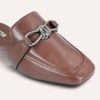 Mule Zatta Detalhe Fivela Kezia Marrom