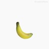Thumb 1 do produto Micro Banana Artificial - Amarelo (5213) pct 12 unid